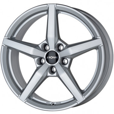 Jante ALIAJ 5X112 RONAL R69 PLATINUM SILBER LACKIERT ET40 5/112 76 R18 - Poza 1