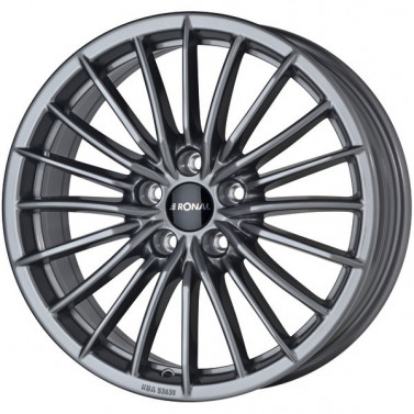 Jante ALIAJ 5X112 RONAL R68 HYPER GREY LACKIERT ET30 5/112 66.5 R18 - Poza 1