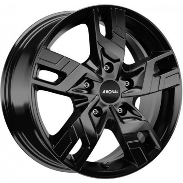 Jante ALIAJ 5X120 RONAL R64 JETBLACKACK ET60 5/120 65.06 R16 - Poza 1