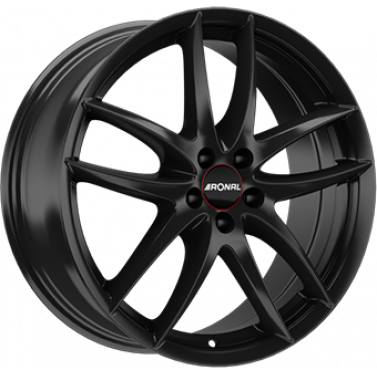 Jante ALIAJ 5X112 RONAL R46M Gloss Black ET38 5/112 76 R15 - Poza 1