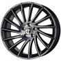 Jante ALIAJ 4X100 TOMASON TN16 DARK HYPERBLACK P. FRONTPOLIERT ET35 4/100 63.4 R18 - Poza 1 miniatura