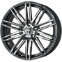 Jante ALIAJ 5X120 TOMASON TN18 GUNMETAL POLISHED FRONTPOLIERT ET50 5/120 65.1 R18 - Poza 1 miniatura