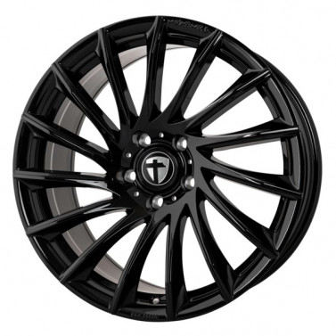 Jante ALIAJ 5X112 TOMASON TN16 BLACK PAINTED LACKIERT ET30 5/112 72.6 R20 - Poza 1