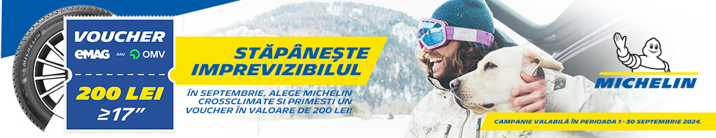 Voucher 200 RON la Michelin CrossClimate